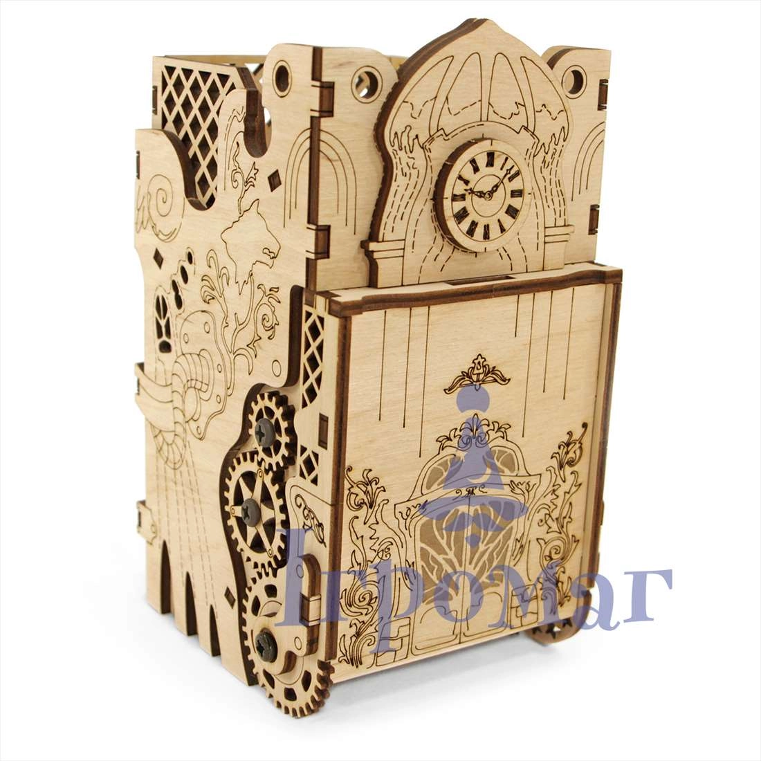 Башня для кубиков. Стимпанк (Dice Tower. Steampunk), бренду Tower Rex - 15 - KUBIX 