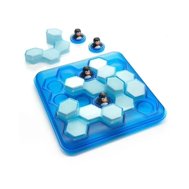 Настольная игра «Пингвины на вечеринке» (Penguins Pool Party), бренду Smart Games, для 1-1 гравців, час гри < 30мин. - 3 - KUBIX 