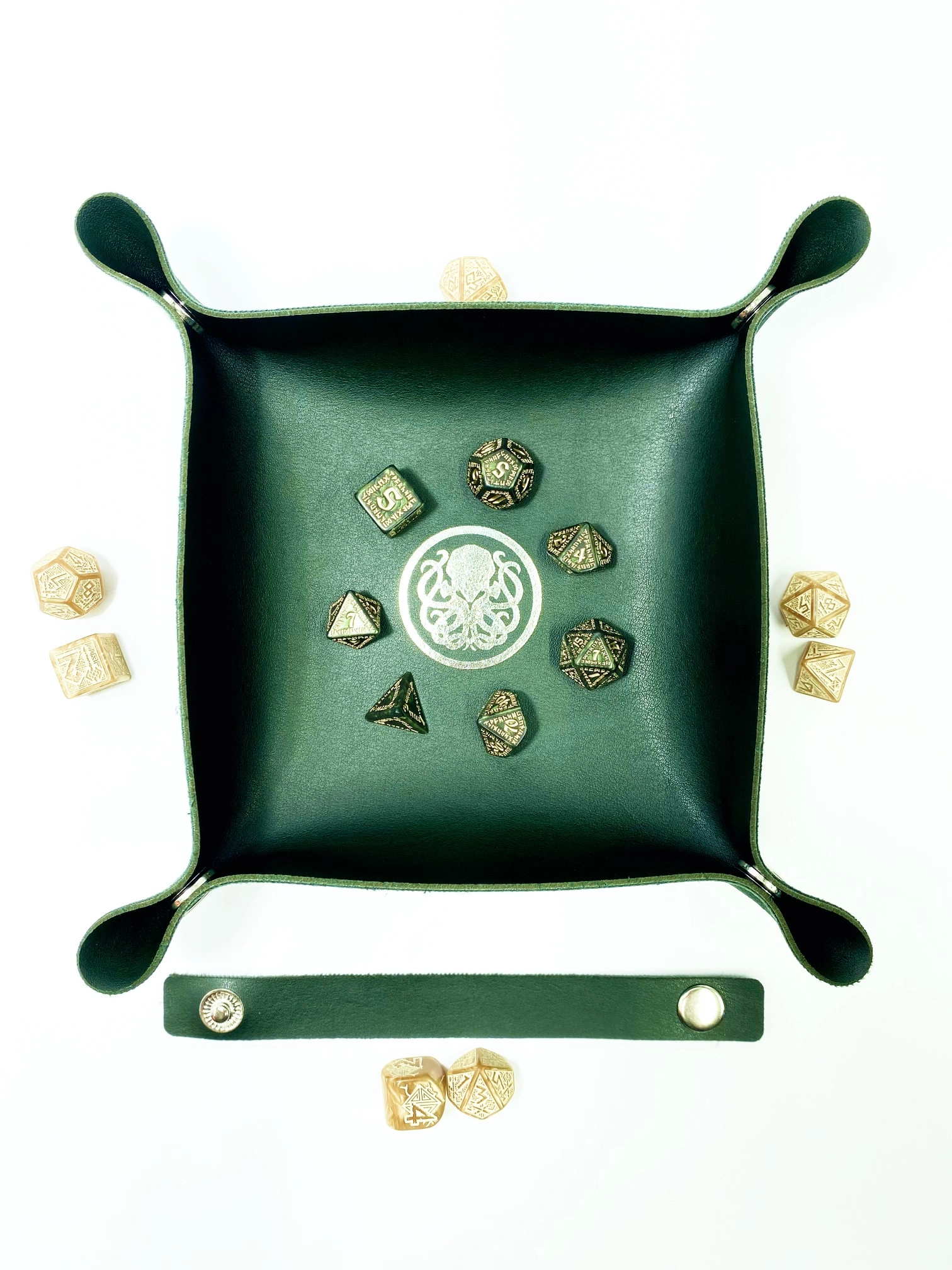 Лоток для кубиків Ктулху зелений Dice Tray, бренду Планета Ігор - 7 - KUBIX 