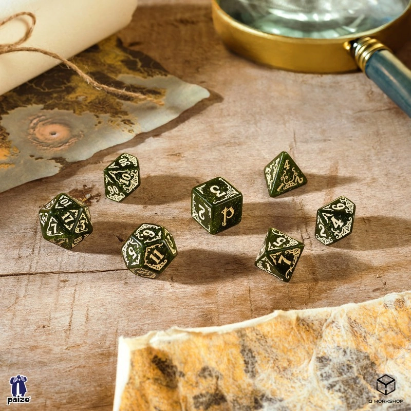 Набор кубиков Pathfinder Arcadia Dice set - 3 - KUBIX 