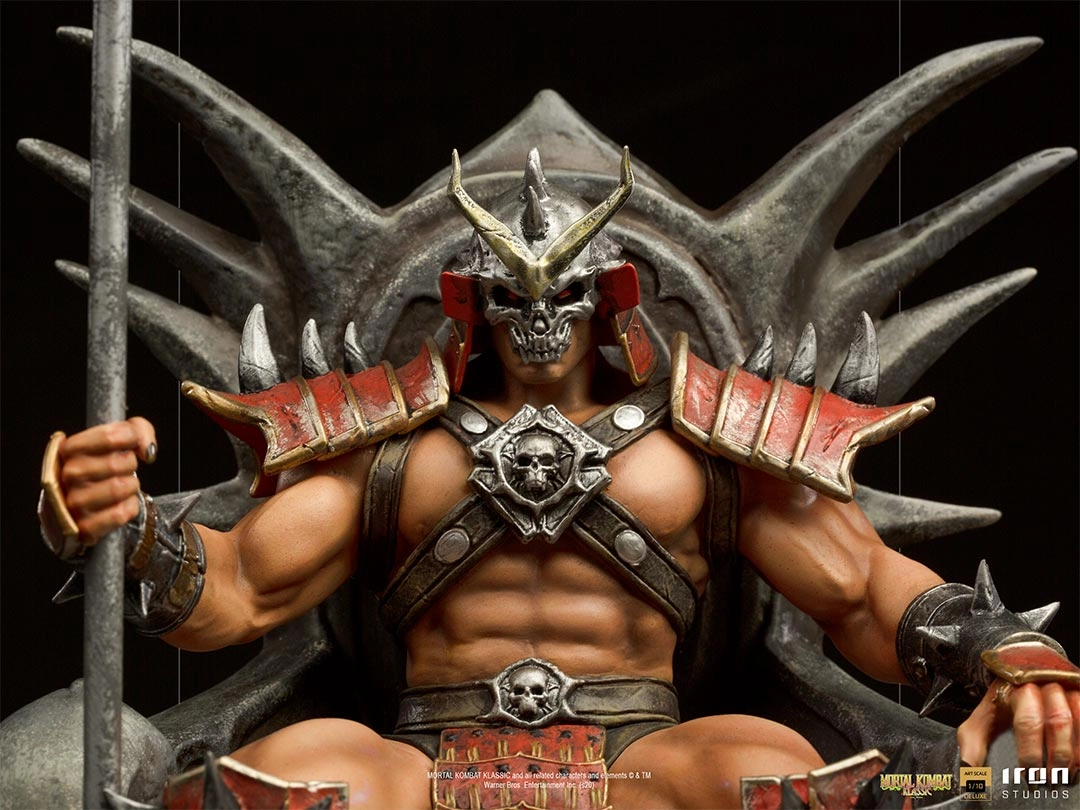 Статуетка Шао Кан (MORTAL KOMBAT 11 Shao Kahn art scale 1/10) - 2 - KUBIX 