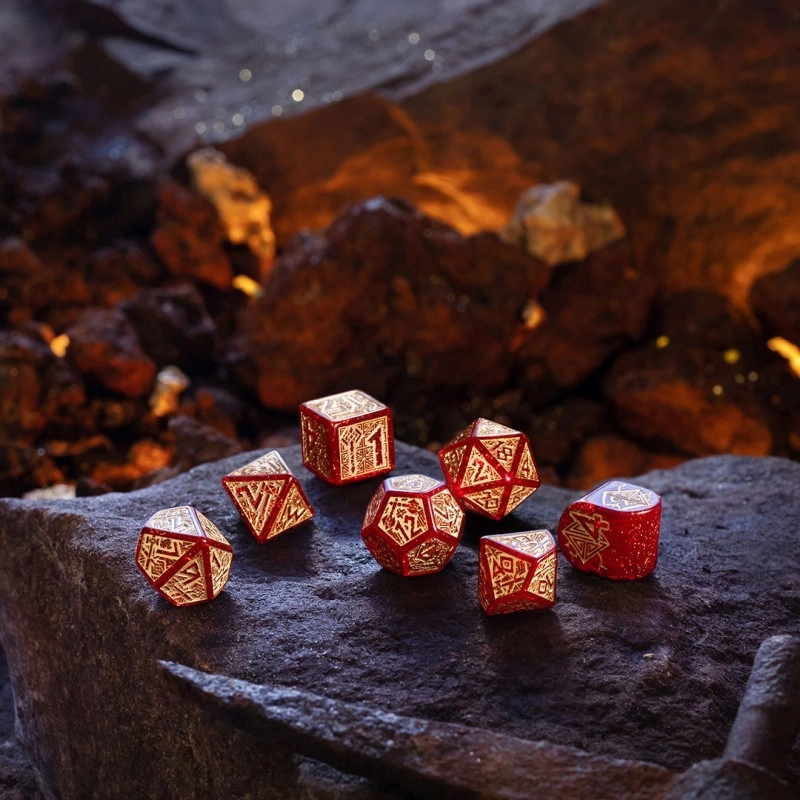 Набор кубиков Dwarven Jewels Modern Dice Set - 2 - KUBIX 