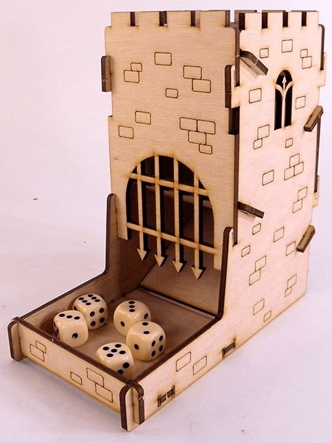 Башня для Кубиков. Замок (Dice Tower. Castle), бренду Tower Rex - KUBIX
