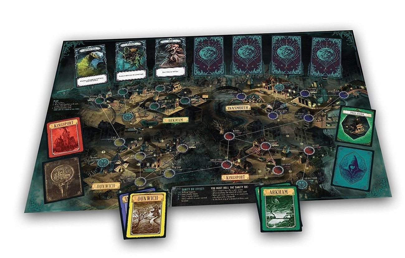 Настольная игра Pandemic: Reign of Cthulhu (Пандемия Правление Ктулху) (EN), для 2-4 гравців, час гри < 60мин. - 2 - KUBIX 