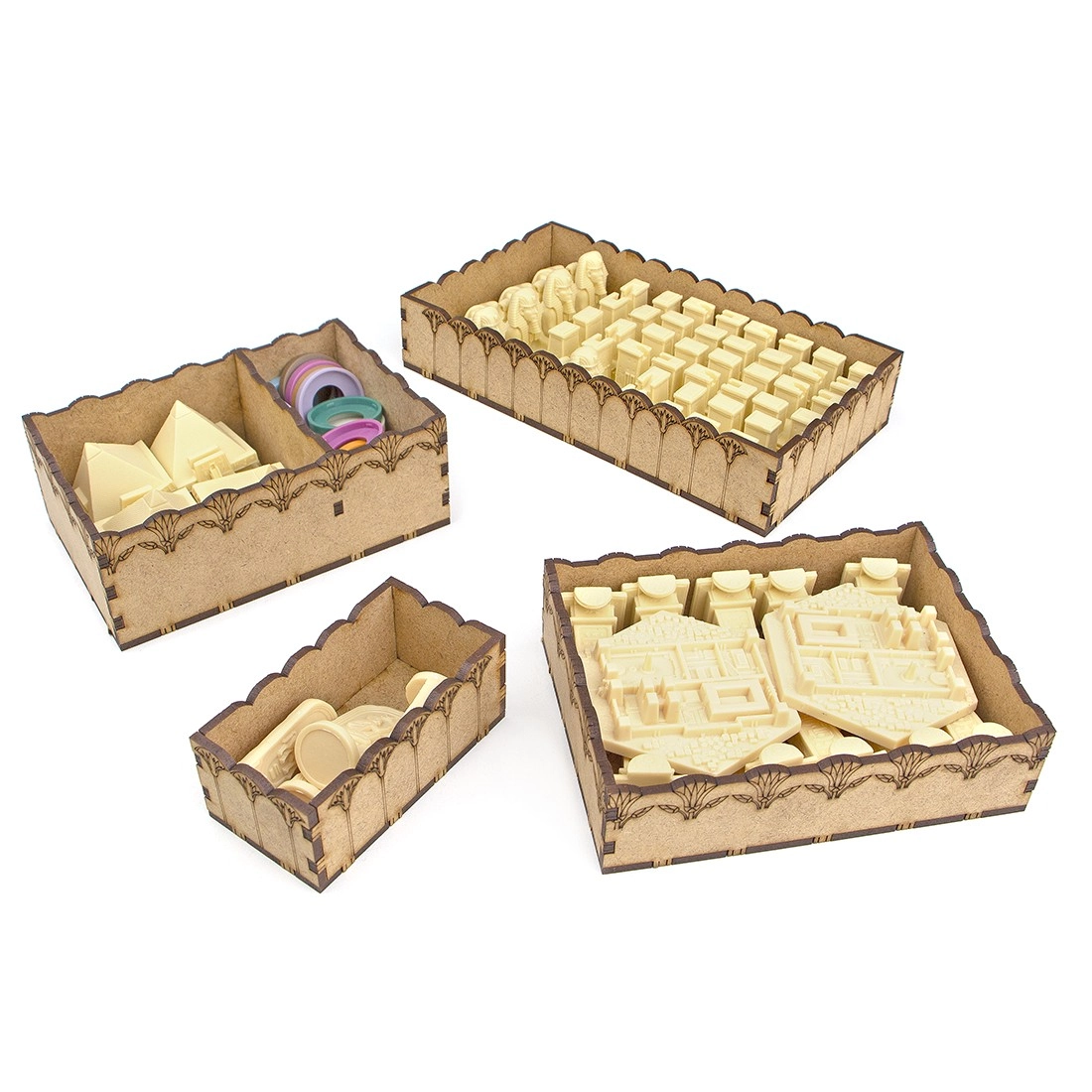 Органайзер для настільної гри Анкх: Боги Єгипту + доповнення (Organizer for boardgame Ankh: Gods of Egypt All In), бренду Tower Rex - 7 - KUBIX 