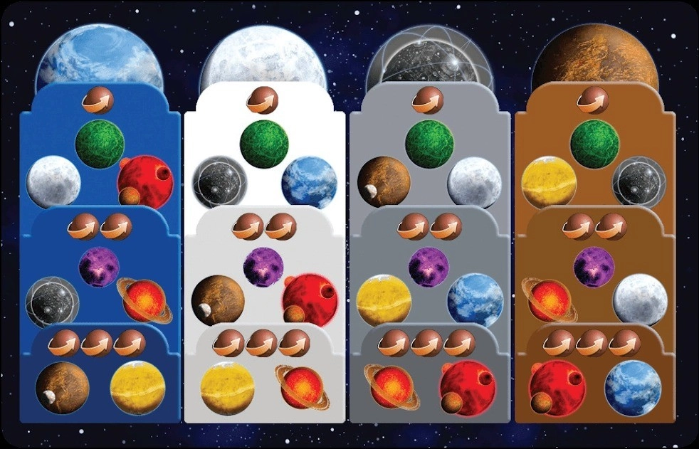 Настольная игра Проект "Гая" (Gaia Project), бренду IGAMES, для 1-4 гравців, час гри < 60мин. - 8 - KUBIX 