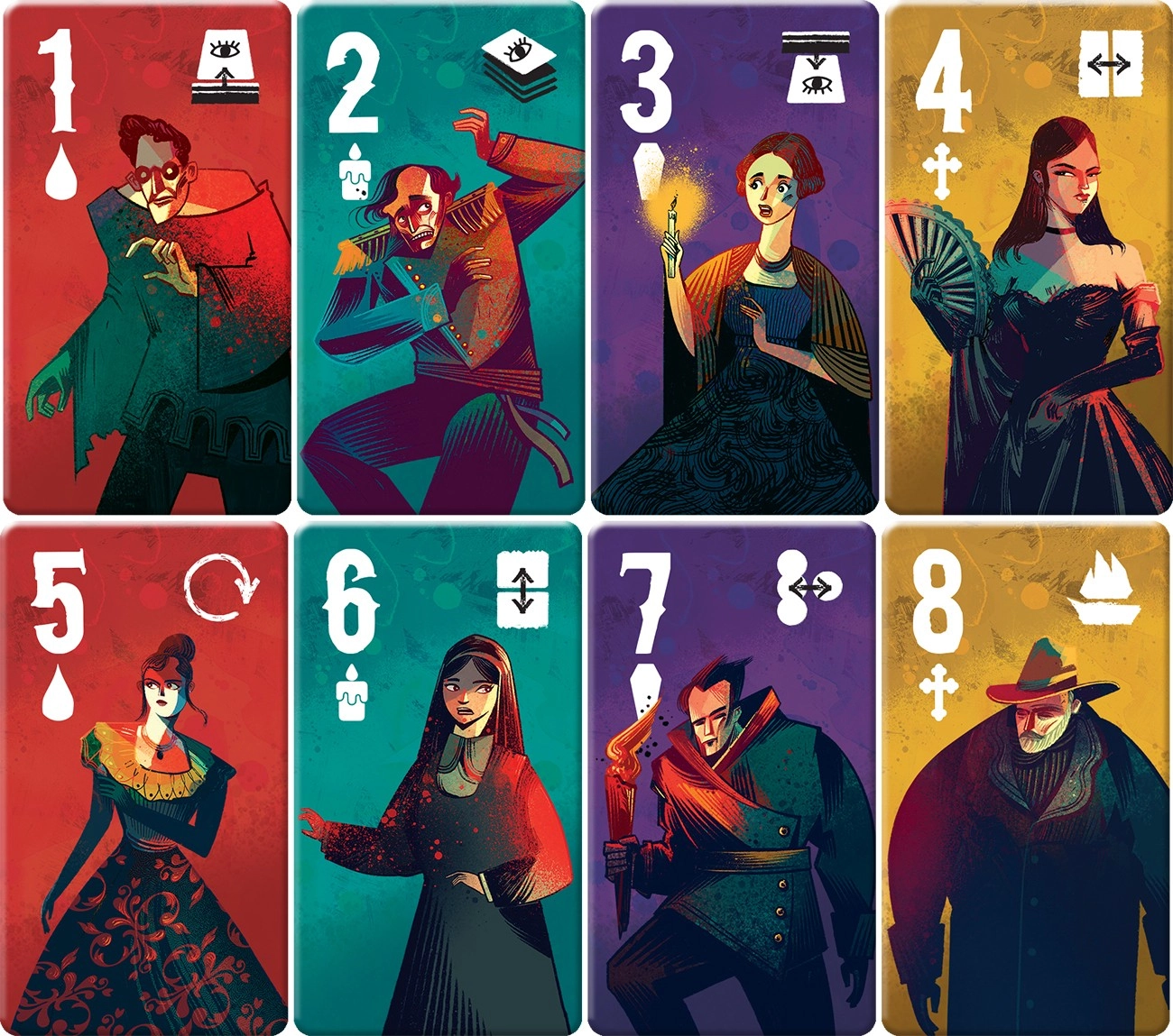 Настольная игра Дракула против Ван Хельсинга (Dracula vs Van Helsing), бренду Games 7Days, для 2-2 гравців, час гри < 30мин. - 6 - KUBIX 