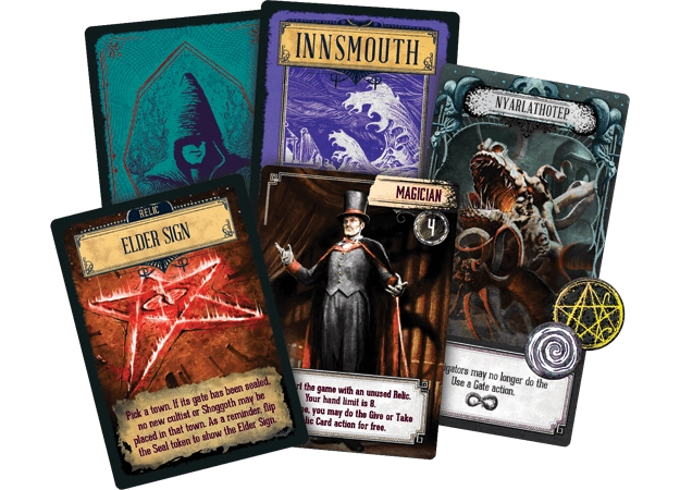 Настольная игра Pandemic: Reign of Cthulhu (Пандемия Правление Ктулху) (EN), для 2-4 гравців, час гри < 60мин. - 4 - KUBIX 