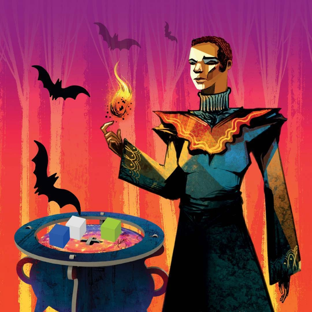 Настільна гра Відьомська круговерть (Whirling Witchcraft), бренду Ігромаг, для 2-5 гравців, час гри < 30хв. - 16 - KUBIX 