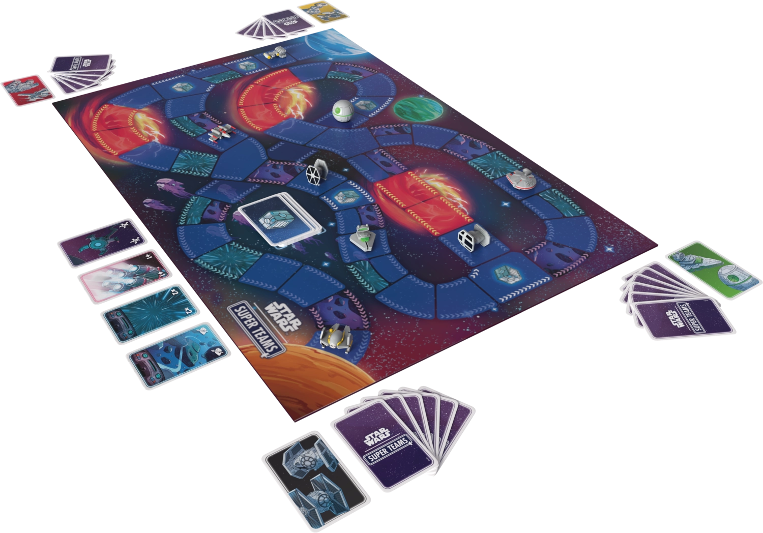 Настольная игра Звездные войны. Суперкоманды (Star Wars Super Teams), бренду Geekach Games, для 2-4 гравців, час гри < 30мин. - 5 - KUBIX 