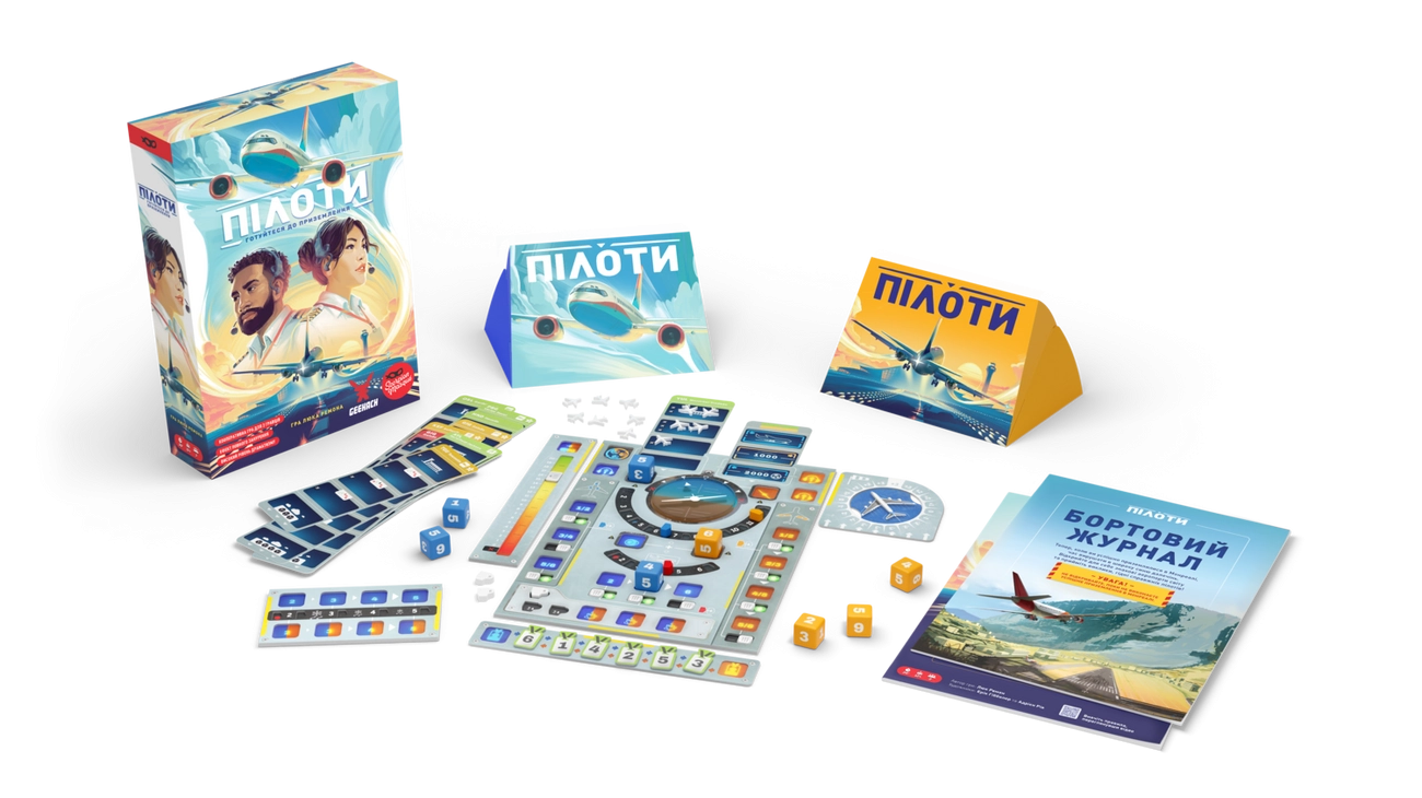 Настільна гра Пілоти (Sky Team), бренду Geekach Games, для 2-2 гравців, час гри < 30хв. - 3 - KUBIX 