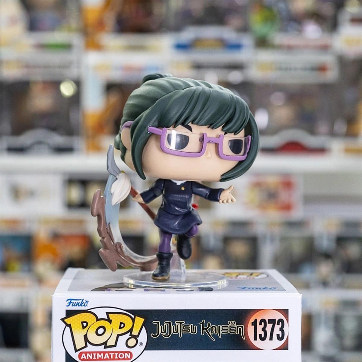 Игровая фигурка FUNKO POP! МАКИ ЗЕН'ИН (Maki Zen'in) Jujutsu Kaisen: #1373, бренду Funko - 2 - KUBIX 