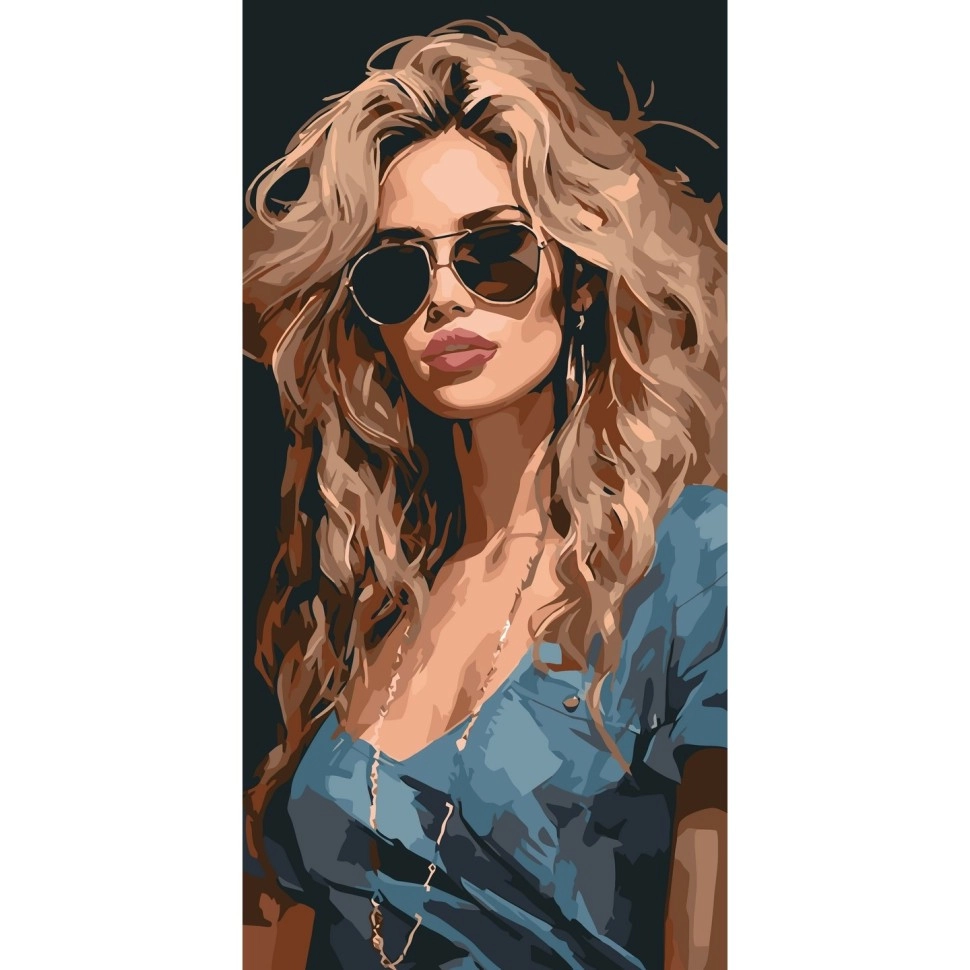 Картина за номерами Легка невимушеність (40х80 см), бренду Art Craft - KUBIX