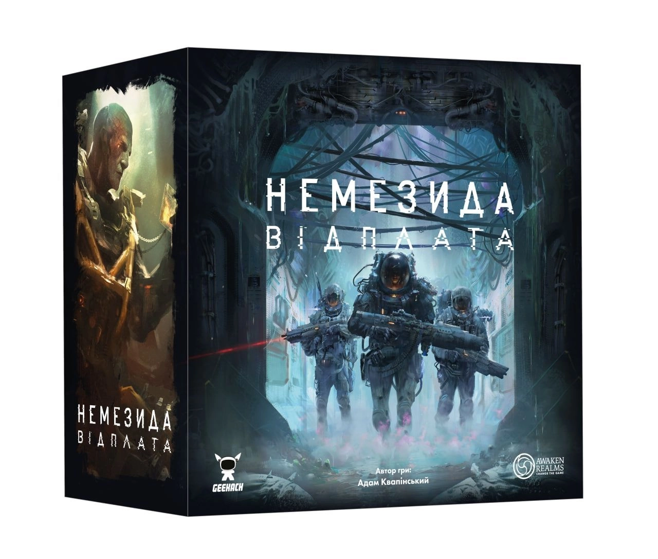 Купити Настільна гра Немезида. Відплата (Nemesis Retaliation), бренду Geekach Games - KUBIX Настільна гра Немезида. Відплата (Nemesis Retaliation), бренду Geekach Games, для 1-5 гравців, час гри > 60хв. - KUBIX
