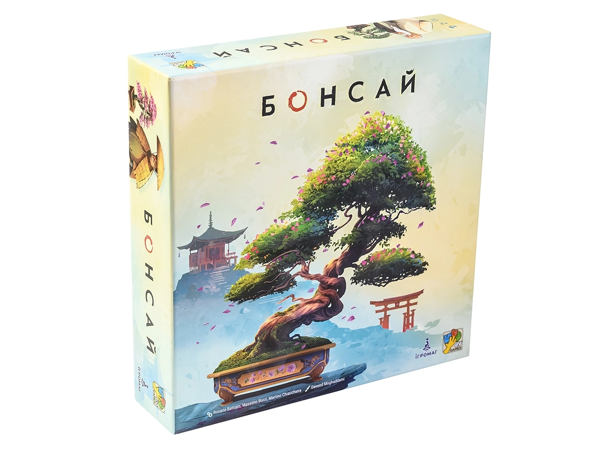 Настольная игра Бонсай (Bonsai), бренду Игромаг, для 1-4 гравців, час гри < 60мин. - KUBIX