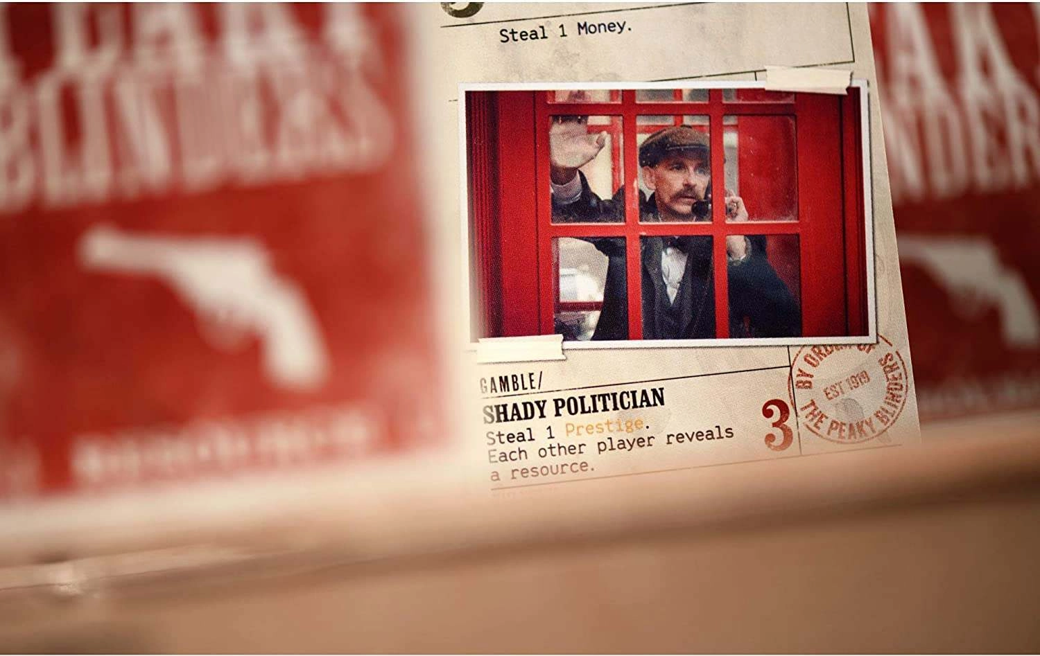 Настольная игра Peaky Blinders: Faster than Truth (Острые козырьки: Быстрее чем правда) (EN), бренду Steamforged Games Ltd., для 3-6 гравців, час гри < 30мин. - 8 - KUBIX 