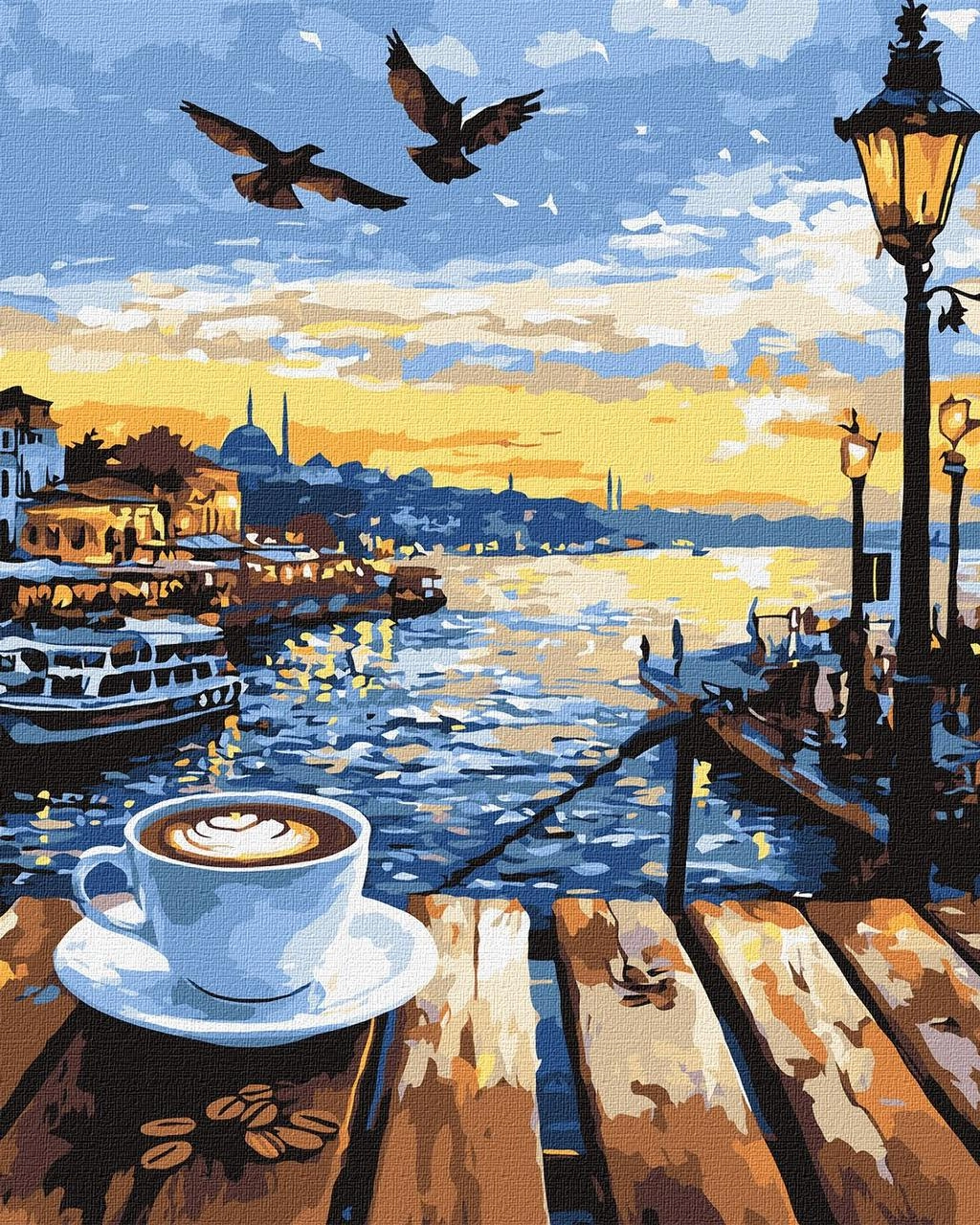 Картина по номерам Стамбульское утро (40х50 см), бренду Идейка - KUBIX