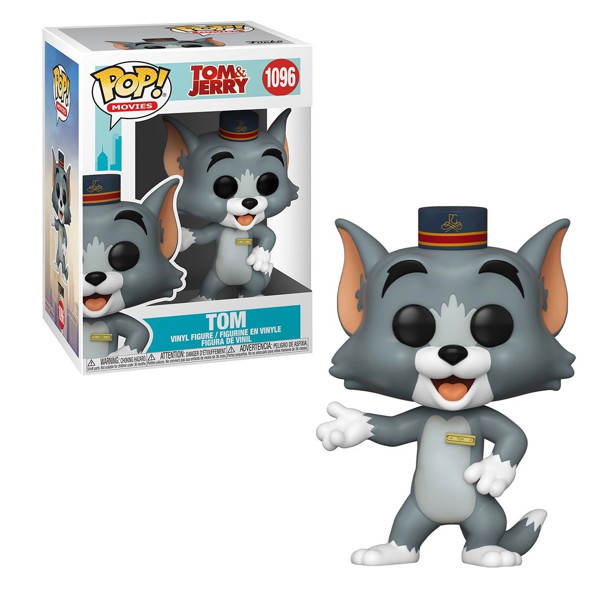Ігрова фігурка FUNKO POP! ТОМ (Tom) Tom&Jerry #1096, бренду Funko - 2 - KUBIX 