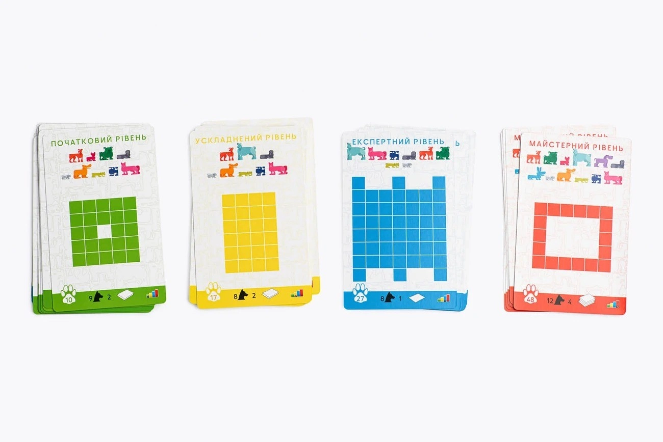 Настольная игра Собачья стая. Игра - головоломка, бренду Fun Games Shop, для 1-4 гравців, час гри < 30мин. - 5 - KUBIX 