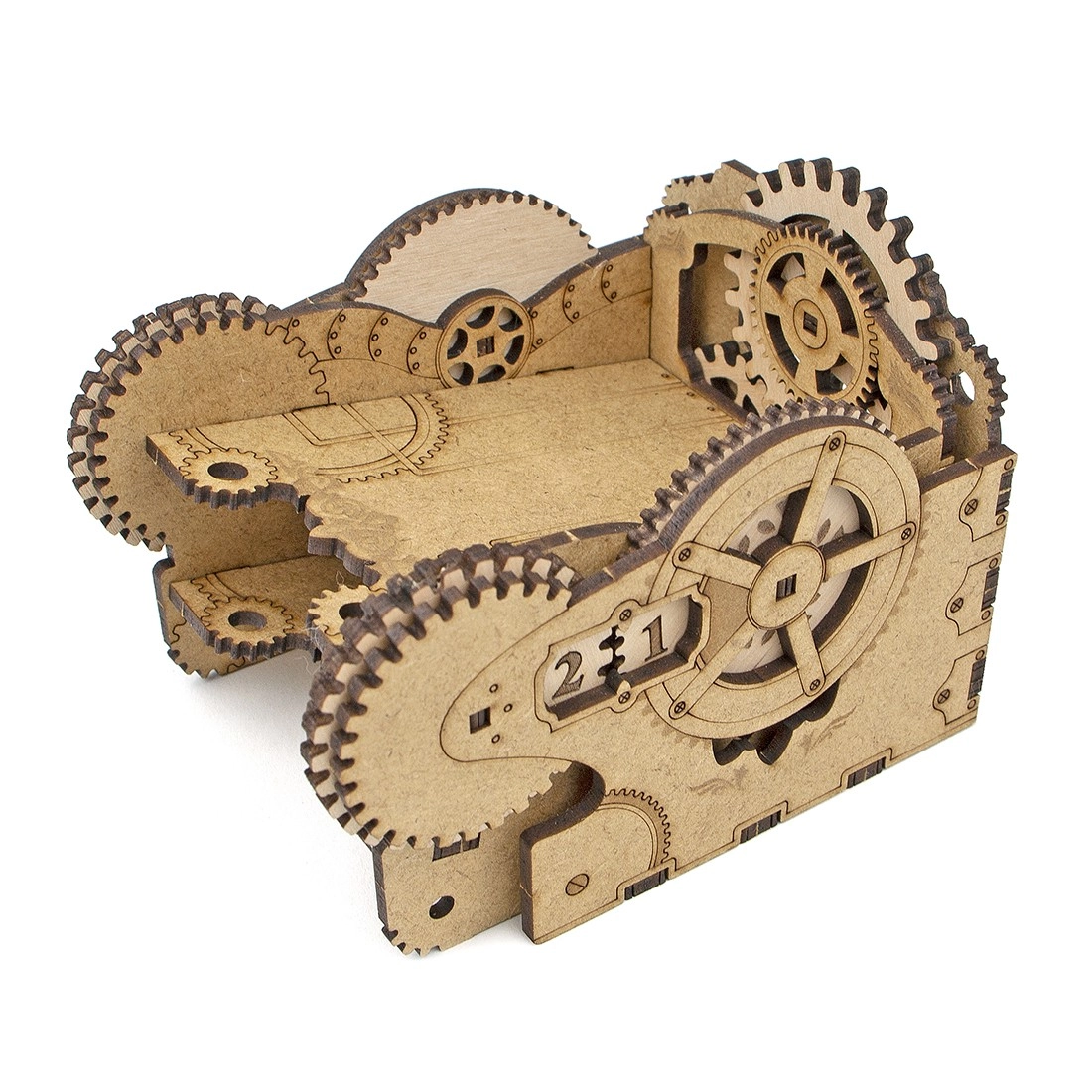 Органайзер для карт Steampunk Cardholder (Card Box Steampunk Cardholder), бренду Tower Rex - KUBIX