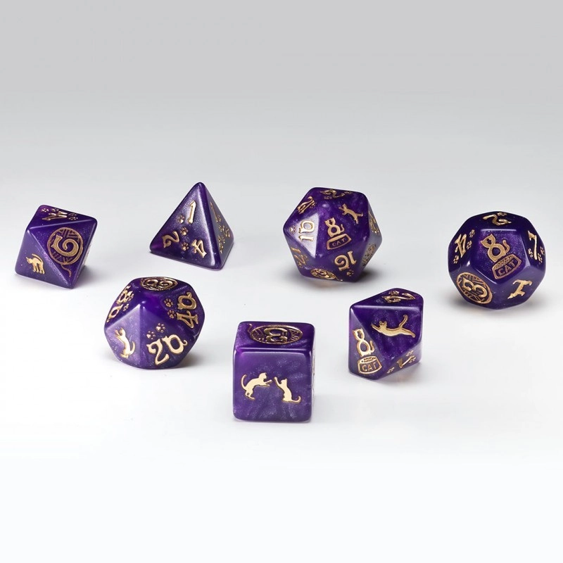 Набор кубиков Cats Dice Set Purrito - 4 - KUBIX 