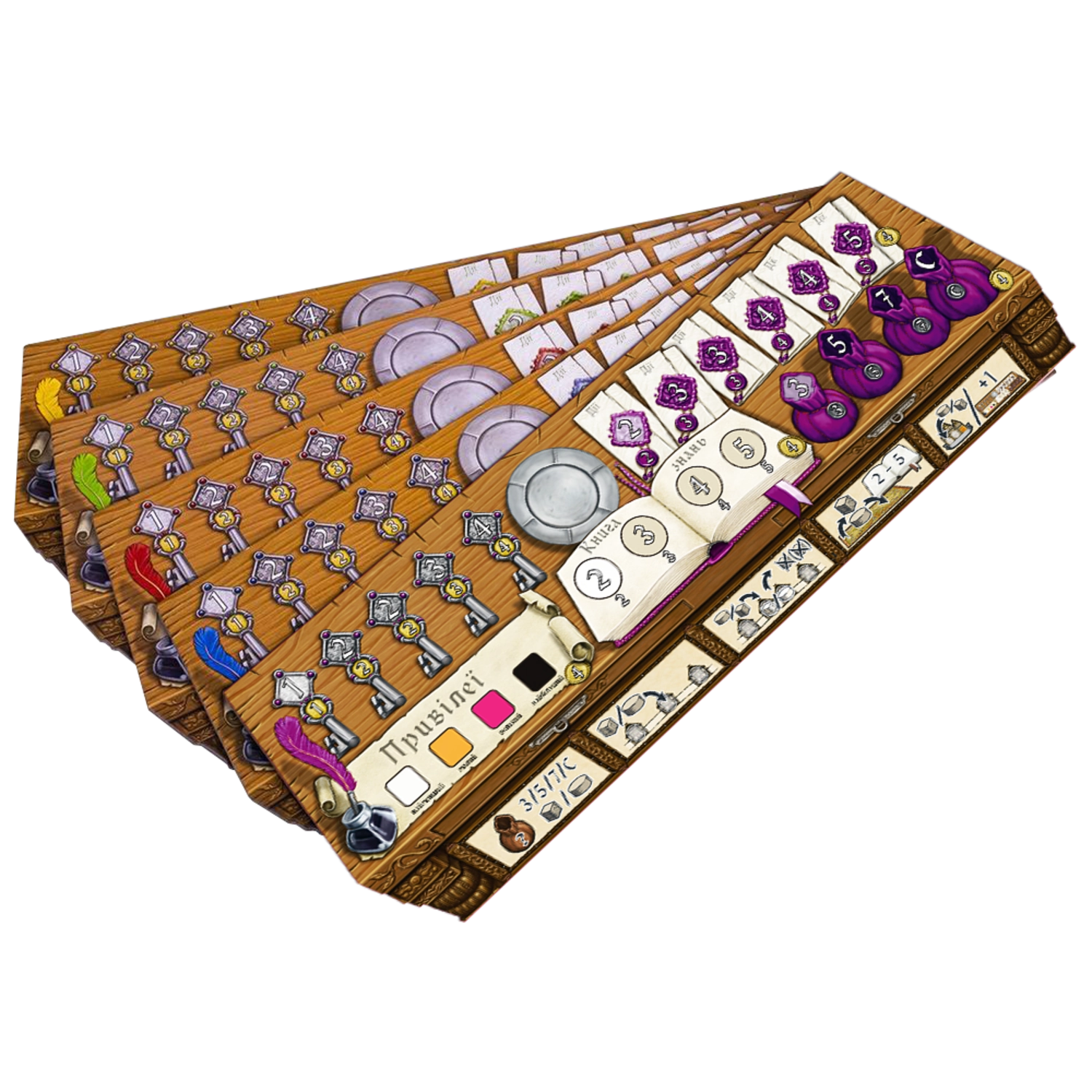 Настольная игра Ганзейский союз. Полное издание (Hansa Teutonica: Big Box), бренду Games 7Days, для 3-5 гравців, час гри > 60мин. - 9 - KUBIX 
