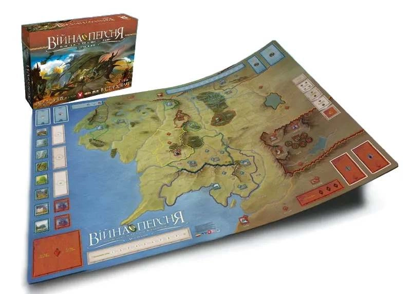 Война Кольца. Игровое поле Делюкс (War of the Ring Deluxe Game Mat), бренду Geekach Games, для 12-12 гравців - 3 - KUBIX 
