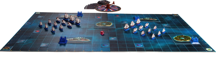 Настольная игра Адмирал (Admiral), бренду Bombat Game, для 2-6 гравців, час гри > 60мин. - 5 - KUBIX 