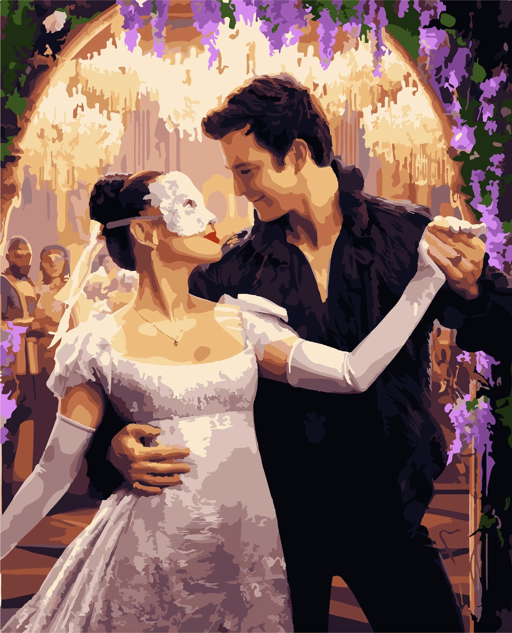 Картина по номерам Бриджертоны (50х60 см), бренду Artissimo - KUBIX