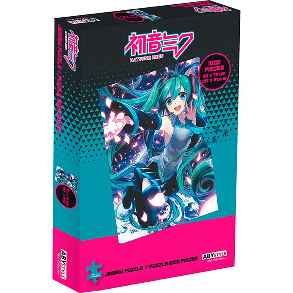 Пазл HATSUNE MIKU Petals (1000 шт.) - 4 - KUBIX 