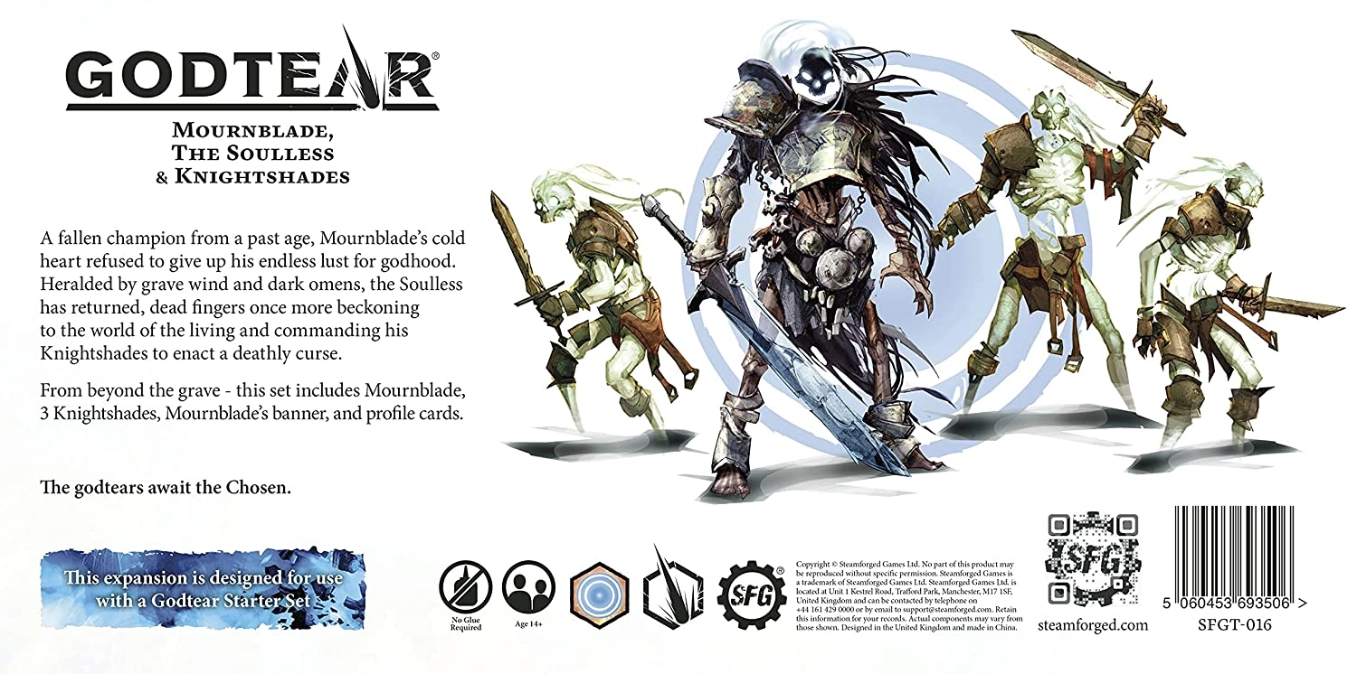 Настольная игра Godtear: Mournblade, The Soulless & Knightshades (EN), бренду Steamforged Games Ltd. - 2 - KUBIX 
