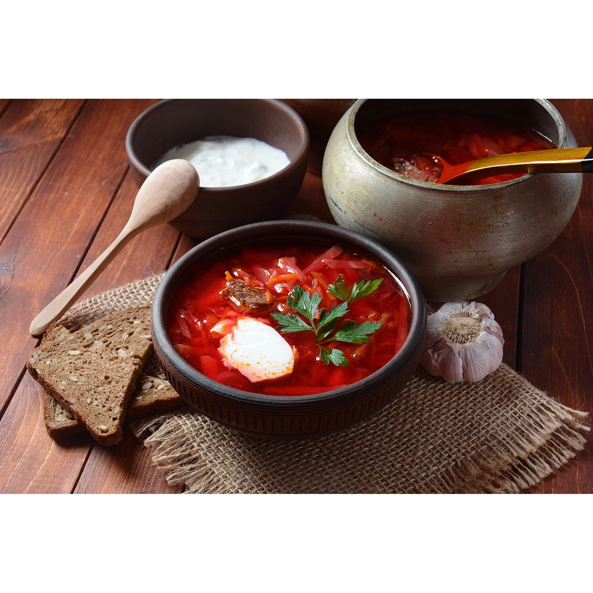 Алмазная мозаика Национальный вкус (30х40 см), бренду Strateg - KUBIX
