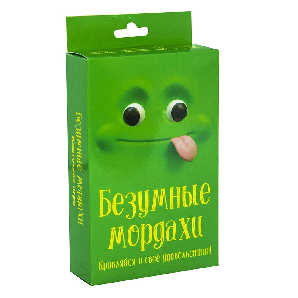 Настольная игра Шалёные мордашки (RU), бренду Strateg, для 2-6 гравців, час гри < 30мин. - KUBIX
