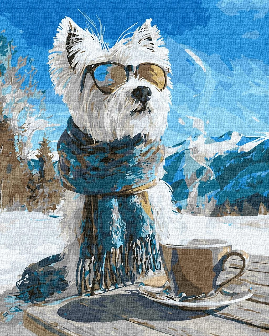 Картина по номерам Зимние каникулы (40х50 см), бренду Идейка - KUBIX