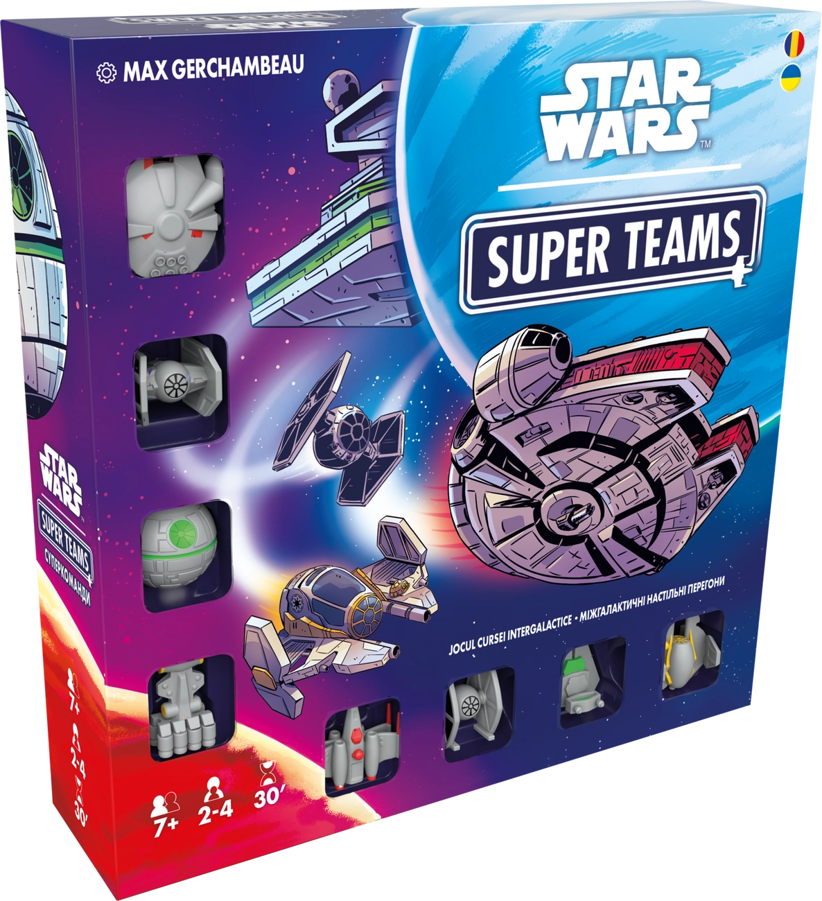 Настільна гра Зоряні війни. Суперкоманди (Star Wars Super Teams), бренду Geekach Games, для 2-4 гравців, час гри < 30хв. - KUBIX