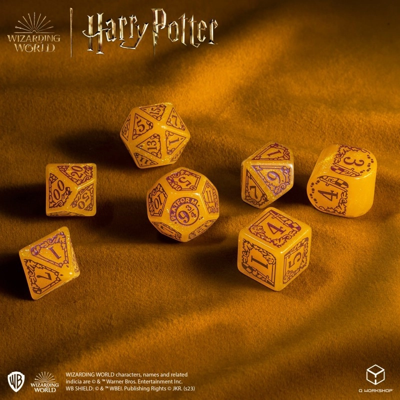 Набор кубиков Harry Potter. Gryffindor Modern Dice Set - Gold - 2 - KUBIX 
