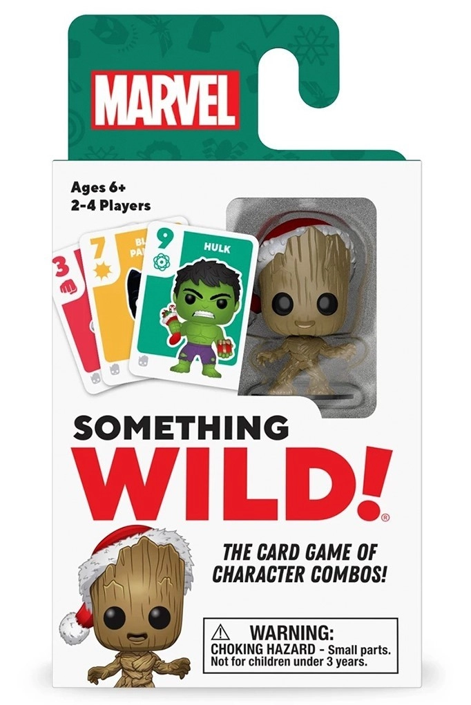 Настольная игра Funko Something Wild: Marvel. Маленький Грут, бренду Funko, для 2-4 гравців, час гри < 30мин. - KUBIX