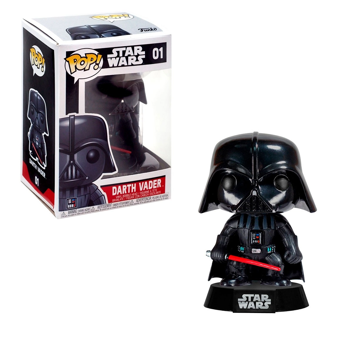 Игровая Фигурка Funko Pop! Дарт Вейдер (Darth Vader) Звездные Войны: Новая Надежда: , бренду Funko - 3 - KUBIX 