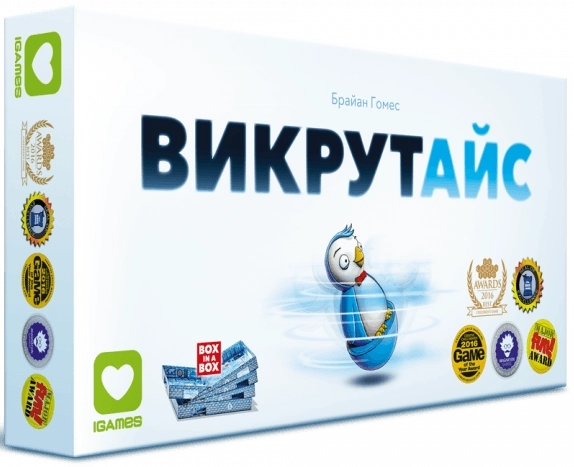 Настольная игра Викрутайс (Ice Cool), бренду IGAMES, для 2-4 гравців, час гри < 30мин. - KUBIX
