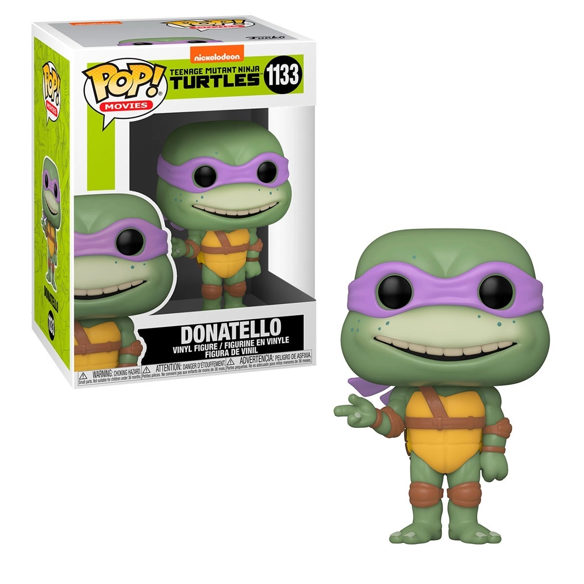 Игровая фигурка FUNKO POP! ДОНАТЕЛЛО (Donatello) TMT #1133, бренду Funko - 2 - KUBIX 