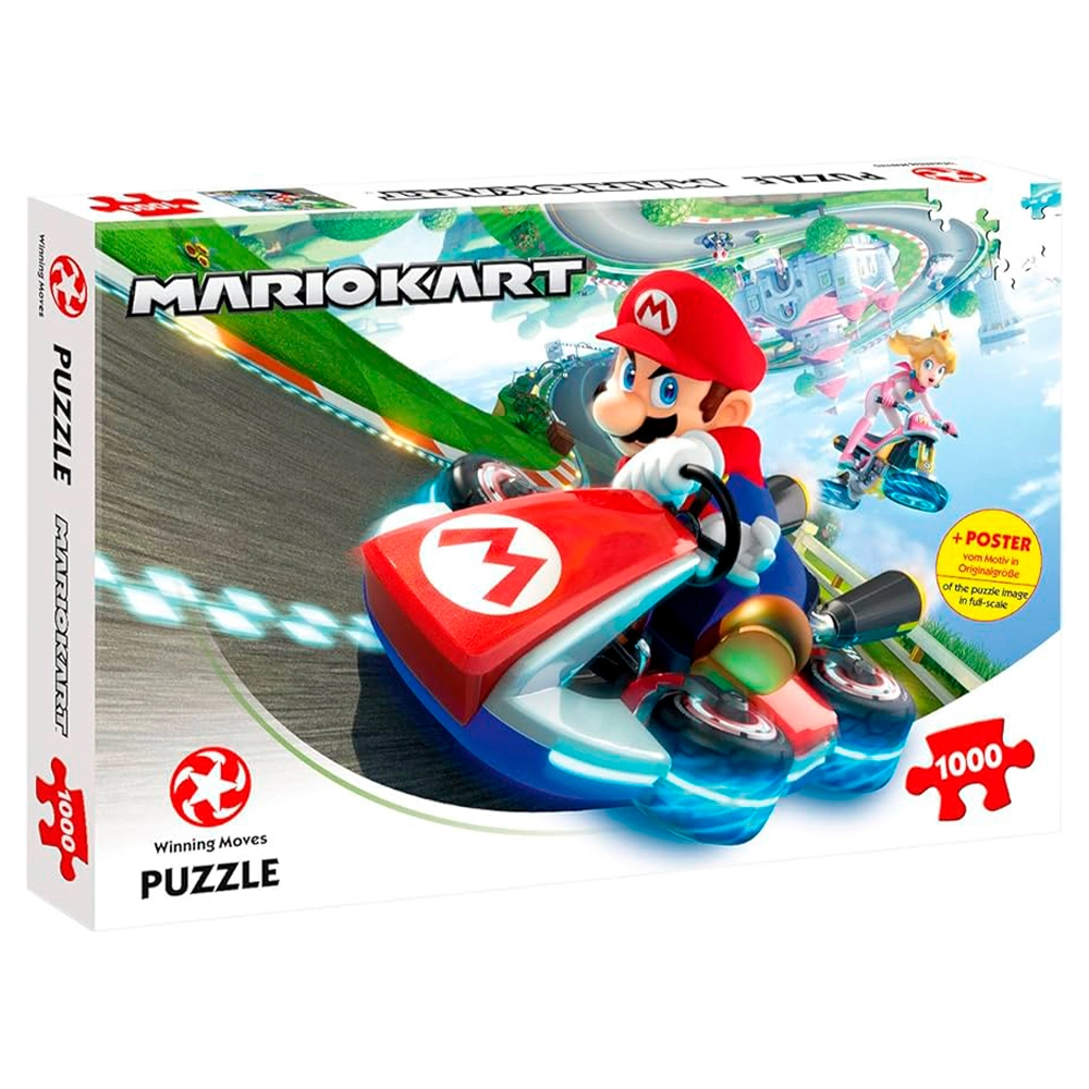 Пазл SUPER MARIO Kart - Funracer (1000 шт.) - KUBIX