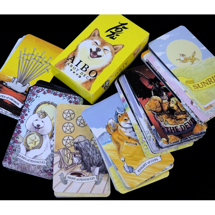 Карти ТАРО Собака Айбо (TARO cards Dog Aibo) - 2 - KUBIX 