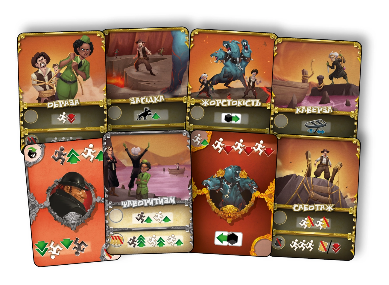 Настольная игра Цербер (Cerberus), бренду Geekach Games, для 3-7 гравців, час гри < 30мин. - 4 - KUBIX 