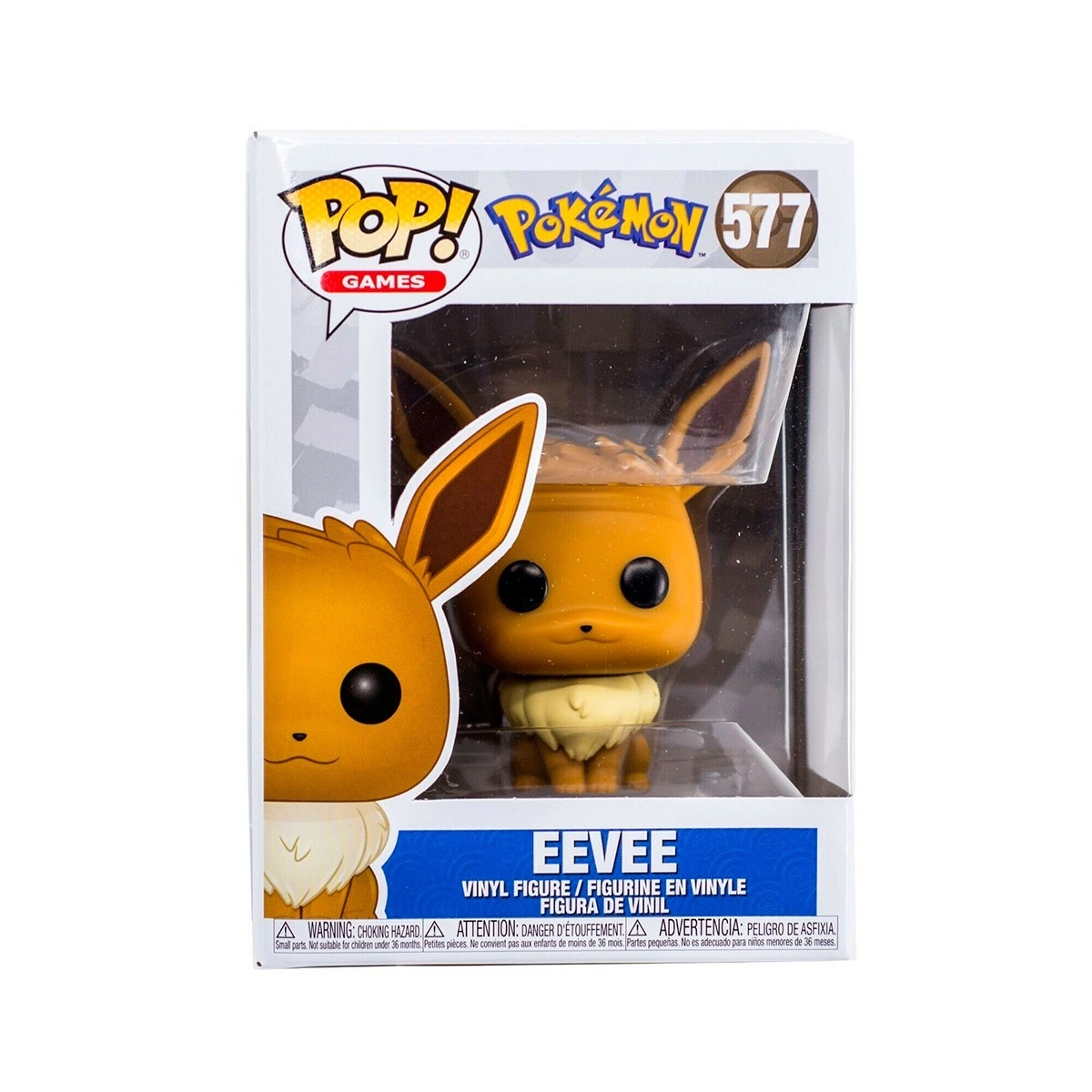 Игровая фигурка FUNKO POP! ИВИ (Eevee) Pokemon: #577, бренду Funko - 4 - KUBIX 