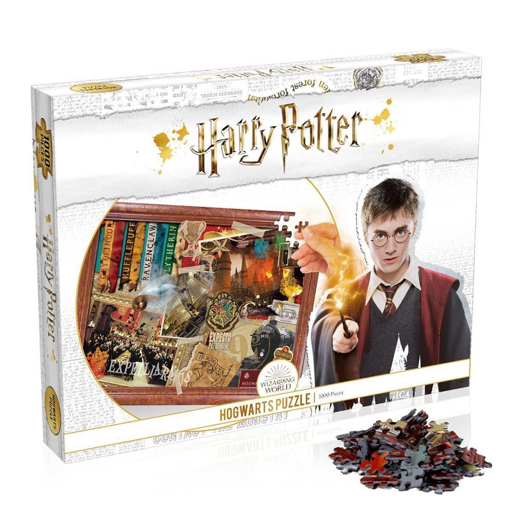 Пазл HARRY POTTER Hogwarts (Гарри Поттер) (1000 шт.) - 2 - KUBIX 