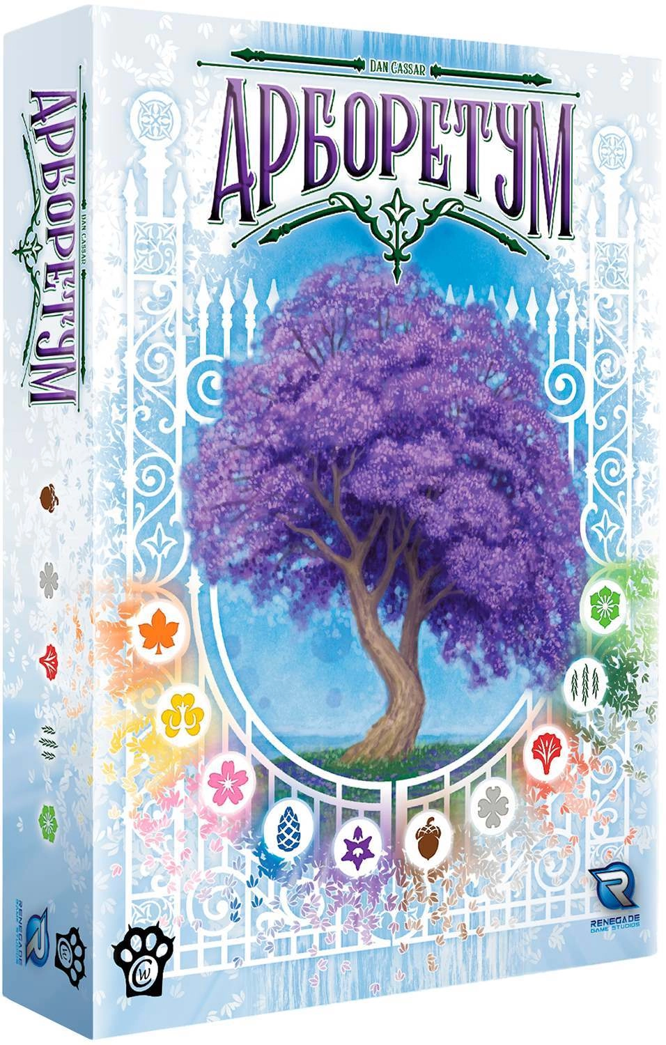 Настольная игра Арборетум (Arboretum), бренду Woodcat, для 2-4 гравців, час гри < 30мин. - KUBIX