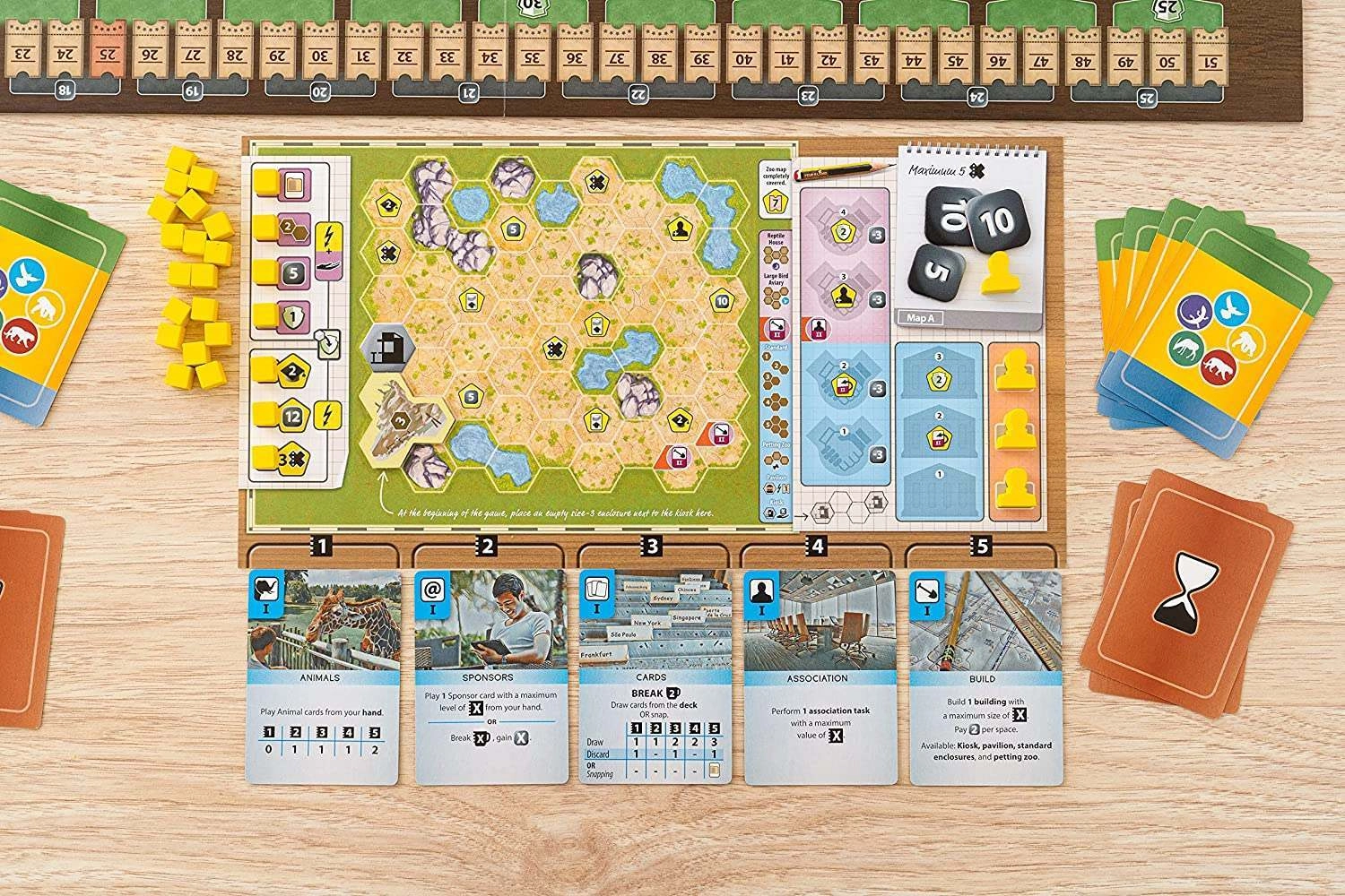 Новый Ковчег (Ark Nova) (EN), для 1-4 гравців, час гри > 60мин. - 3 - KUBIX 