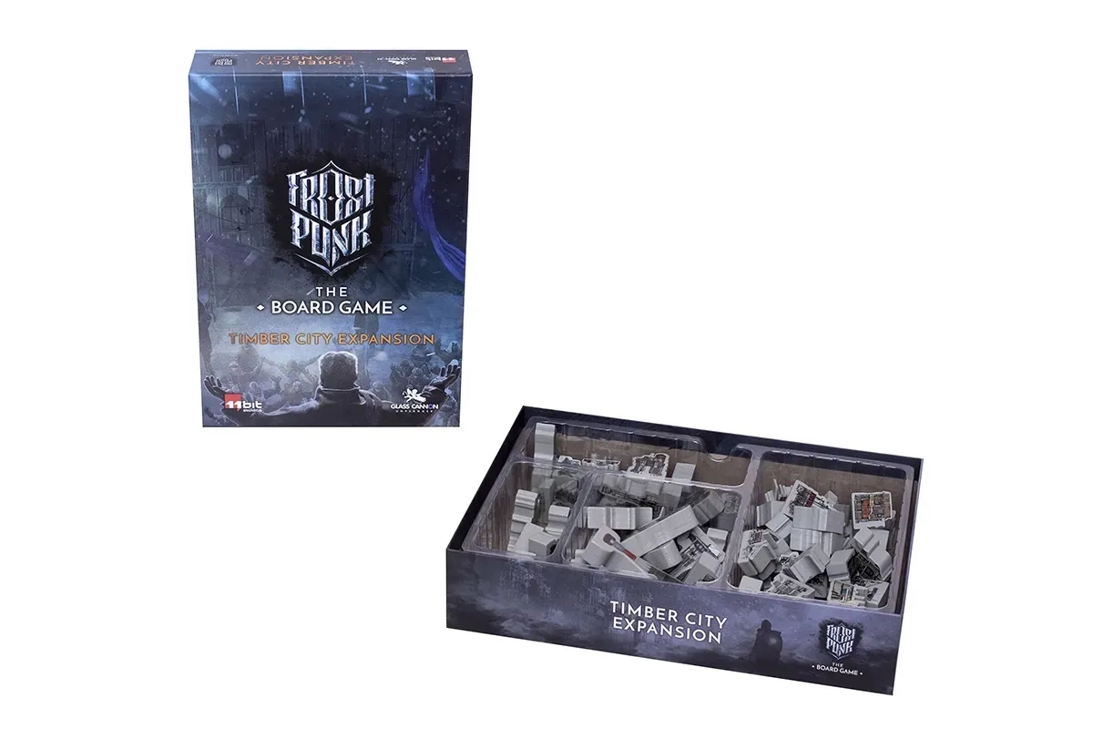 Настільна гра Фростпанк: Дерев'яне місто (Frostpunk: The Board Game. Timber City), бренду Fun Geek Shop - 2 - KUBIX 