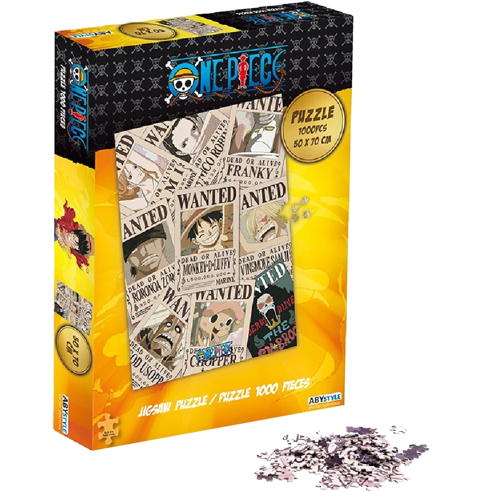 Пазл ONE PIECE Wanted (ван пис) (1000 шт.) - 3 - KUBIX 