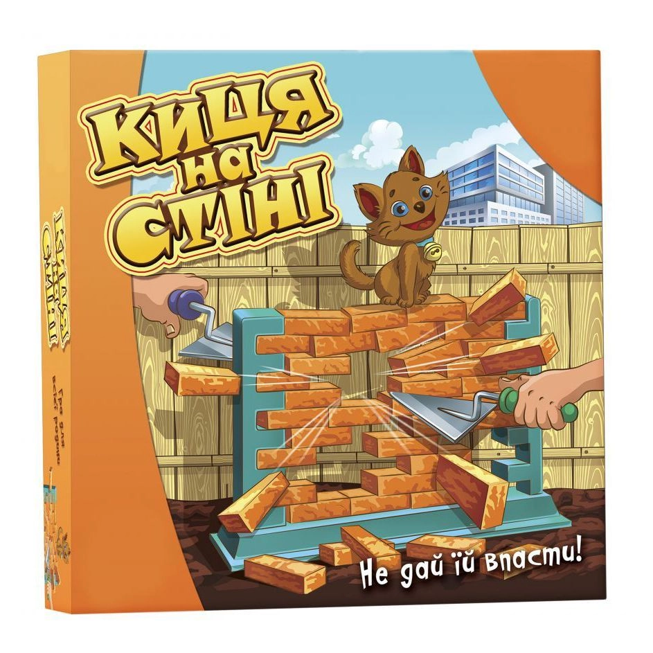 Настольная игра Кошка на стене, бренду DreamMakers, для 2-2 гравців, час гри < 30мин. - KUBIX